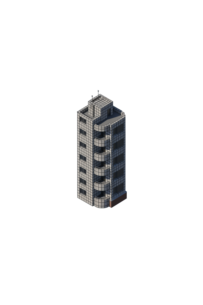 Isometric architecture 16